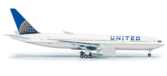 Lietadlo Boeing 777-200 United Airlines